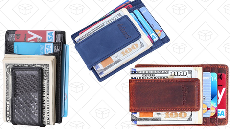 Leather Money Clip | Starting at $9 | Amazon | 31% off at checkout with code KINOFF31